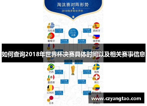 如何查询2018年世界杯决赛具体时间以及相关赛事信息